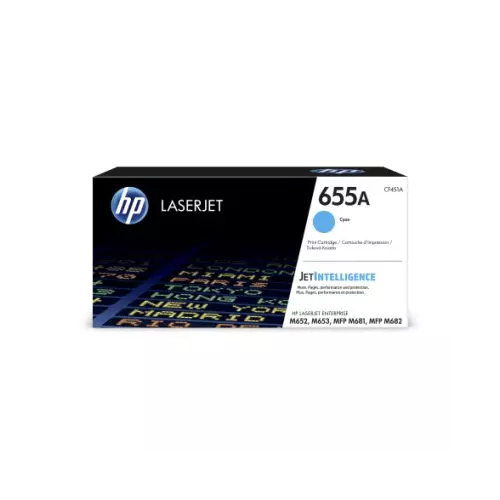 obrázek produktu HP 655A azurová LaserJet Cartridge, CF451A