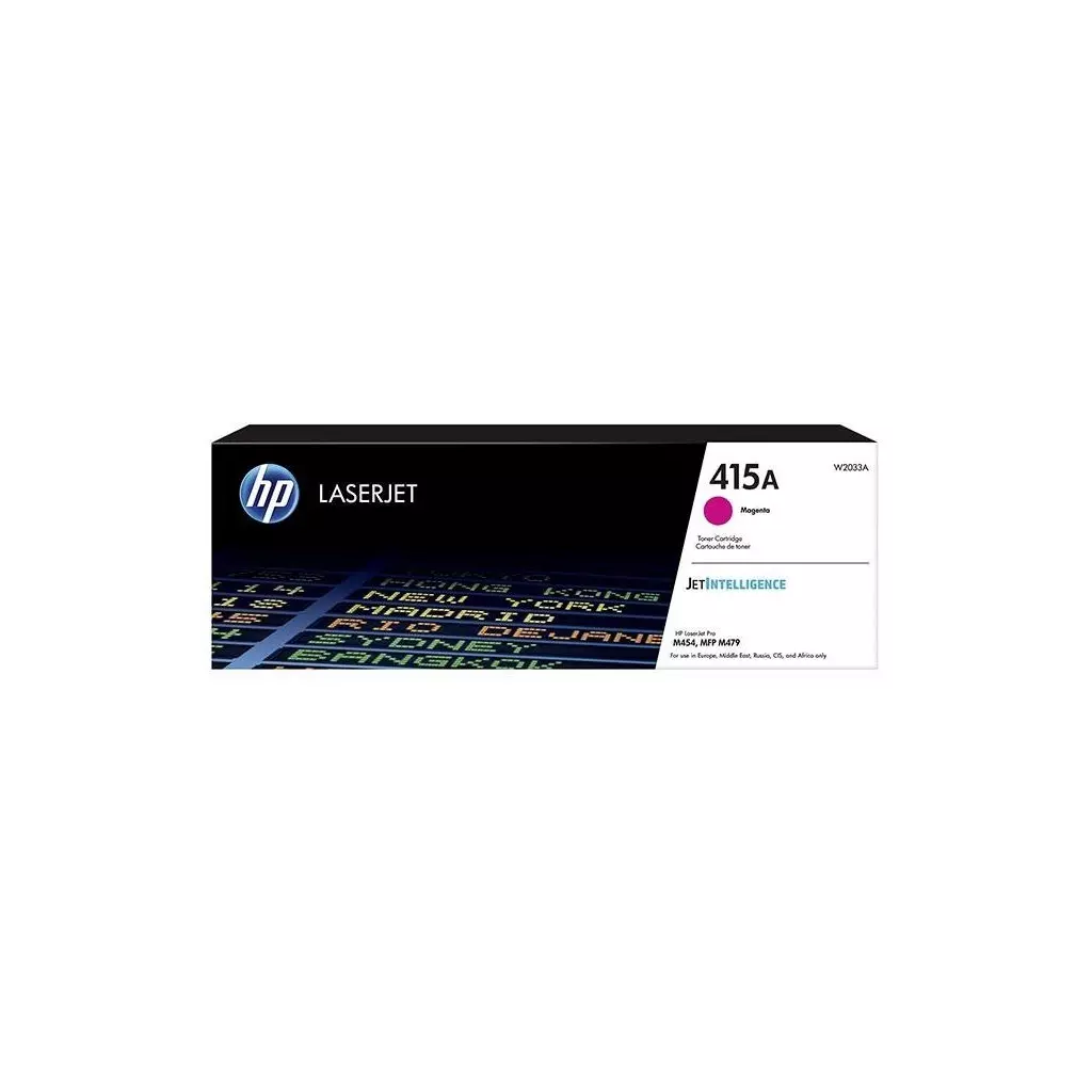Obrázek produktu HP 415A Magenta LaserJet Toner Cartridge, W2033A