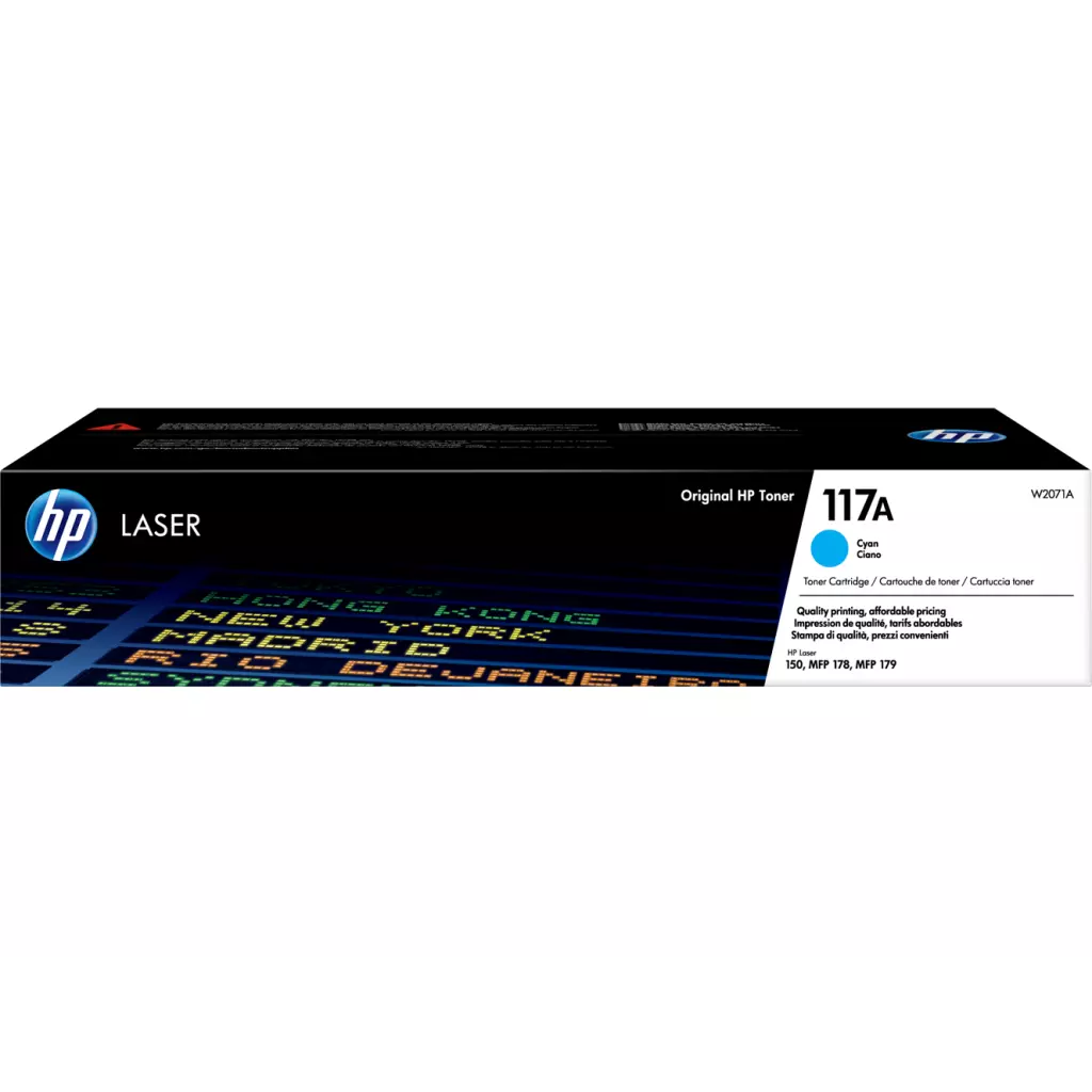 Obrázek produktu HP 117A Azurový Laser Toner, W2071A
