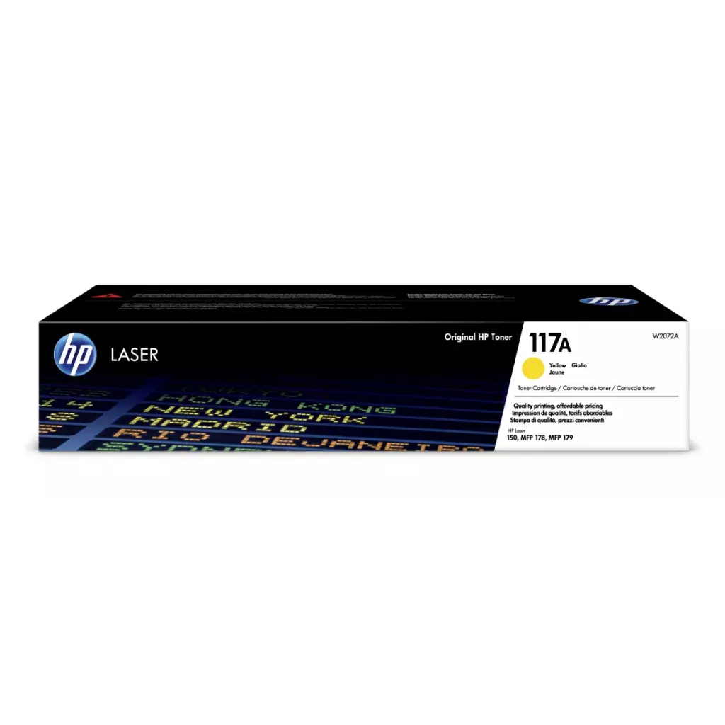 Obrázek produktu HP 117A Žlutý Laser Toner, W2072A
