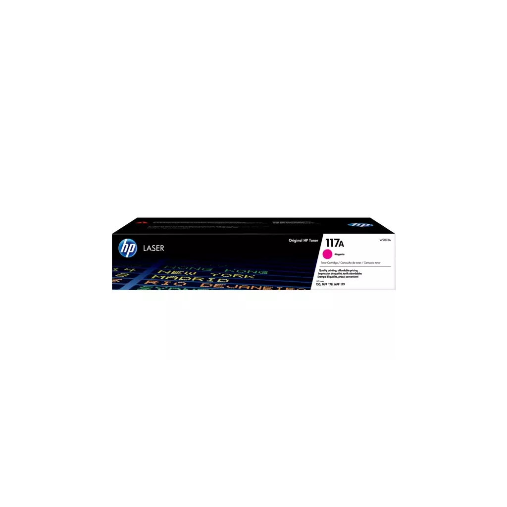 Obrázek produktu HP 117A Purpurový Laser Toner, W2073A