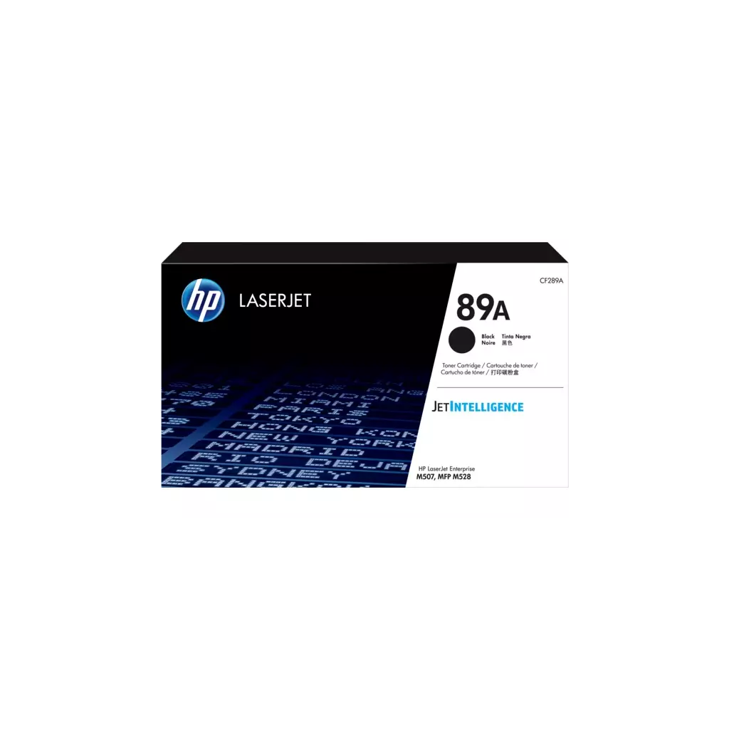Obrázek produktu HP 89A Black LaserJet Toner, CF289A