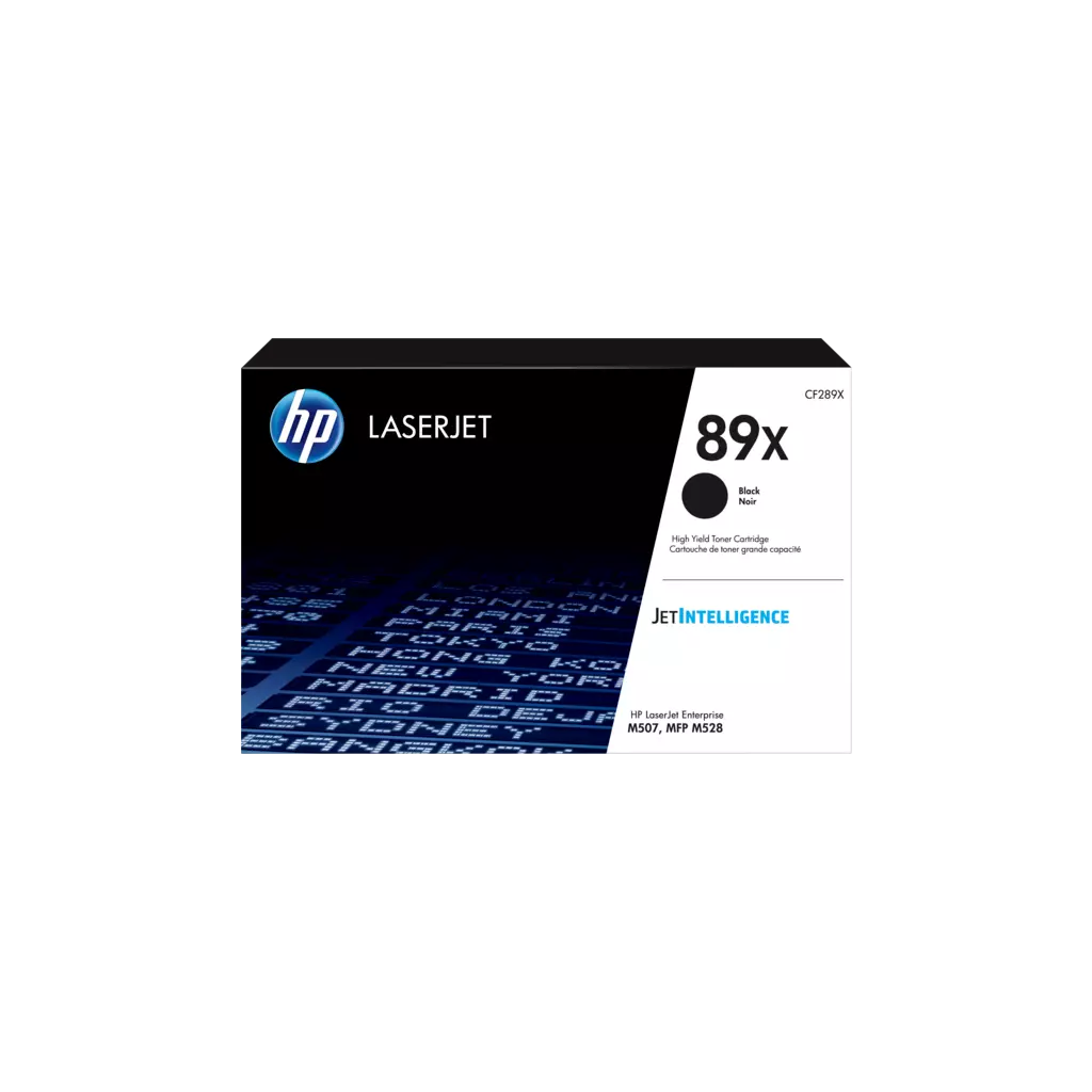 Obrázek produktu HP 89X Black LaserJet Toner, CF289X