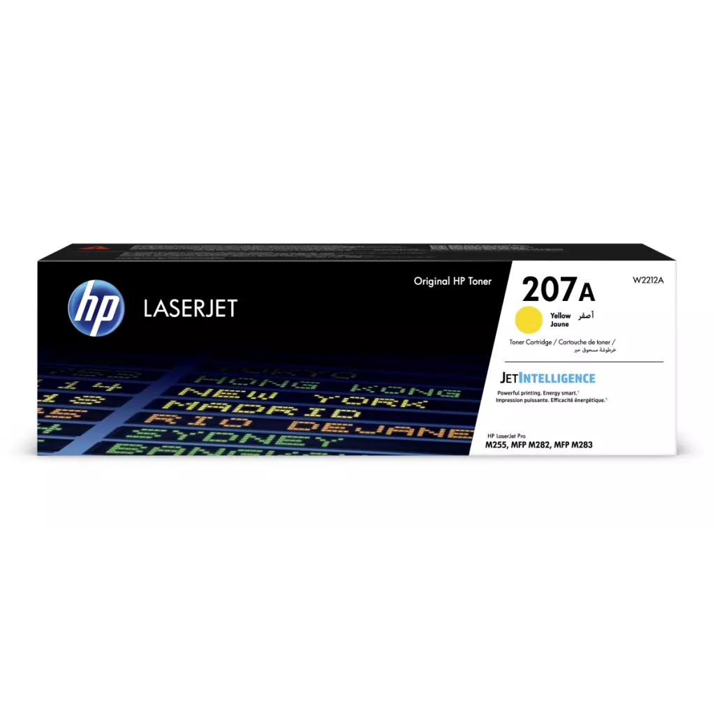 Obrázek produktu HP 207A Žlutý toner, W2212A