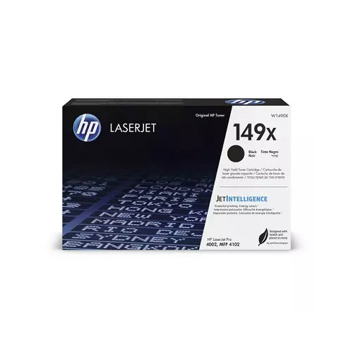 obrázek produktu HP 149X, černá tonerová kazeta 9200 stran, W1490X