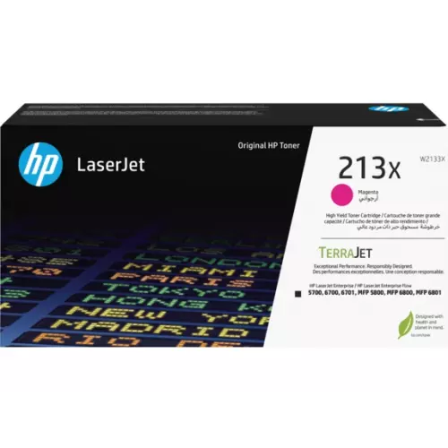 obrázek produktu HP W2133X, magenta toner. kazeta HP LaserJet 213X