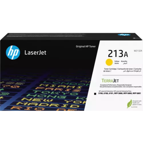 obrázek produktu HP W2132A, yellow toner. kazeta HP LaserJet 213A