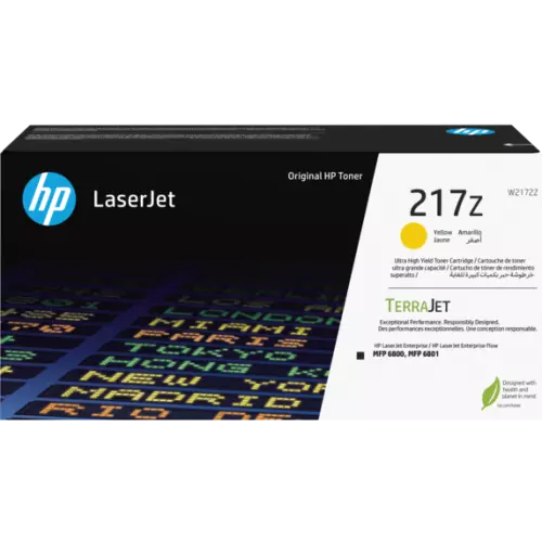 obrázek produktu HP W2172Z, yellow toner. kazeta HP LaserJet 217Z