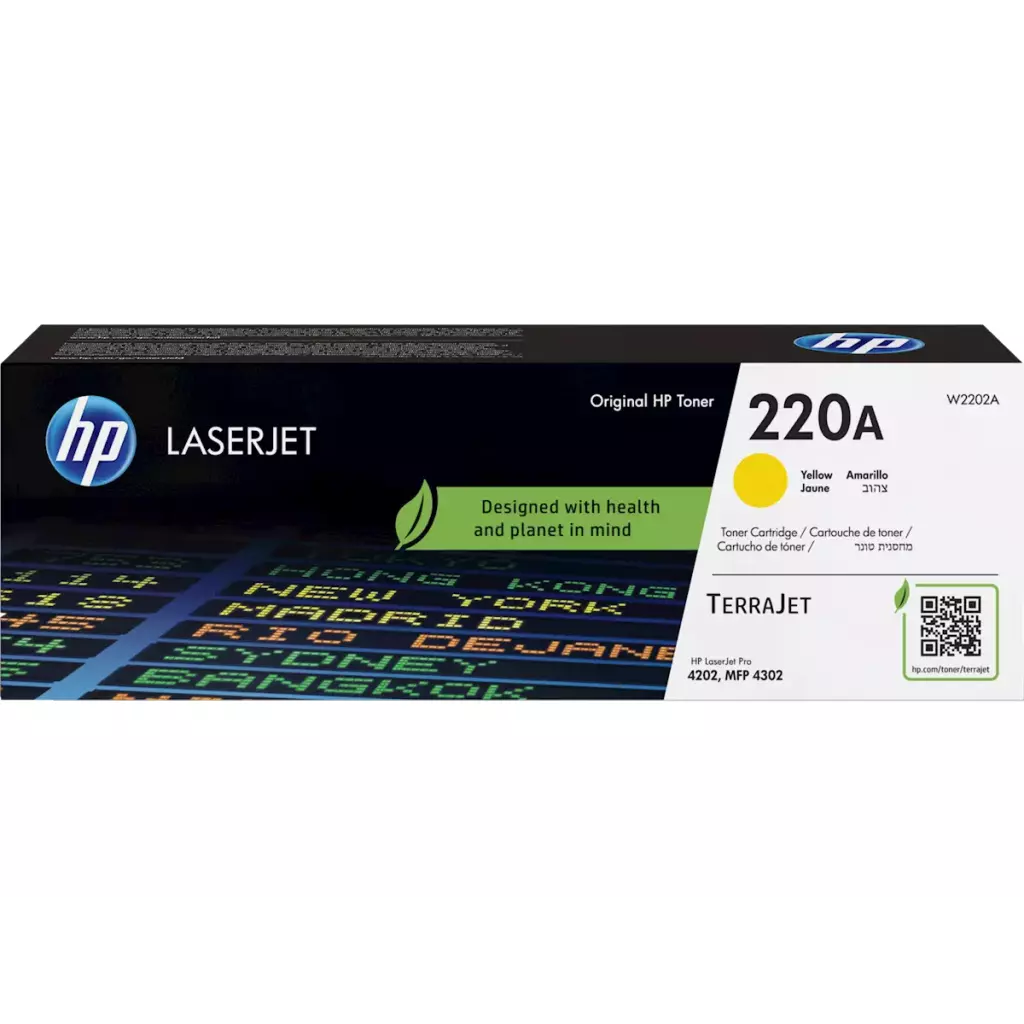 Obrázek produktu HP W2202A, yellow toner. kazeta HP LaserJet 220A