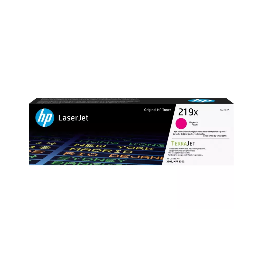 Obrázek produktu HP 219X, Purpurová orig. toner. kazeta, W2193X