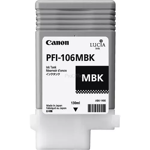 obrázek produktu CANON INK PFI-106 MATTE BLACK