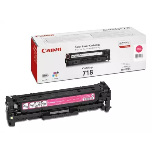 obrázek produktu Canon toner CRG-718M, purpurový
