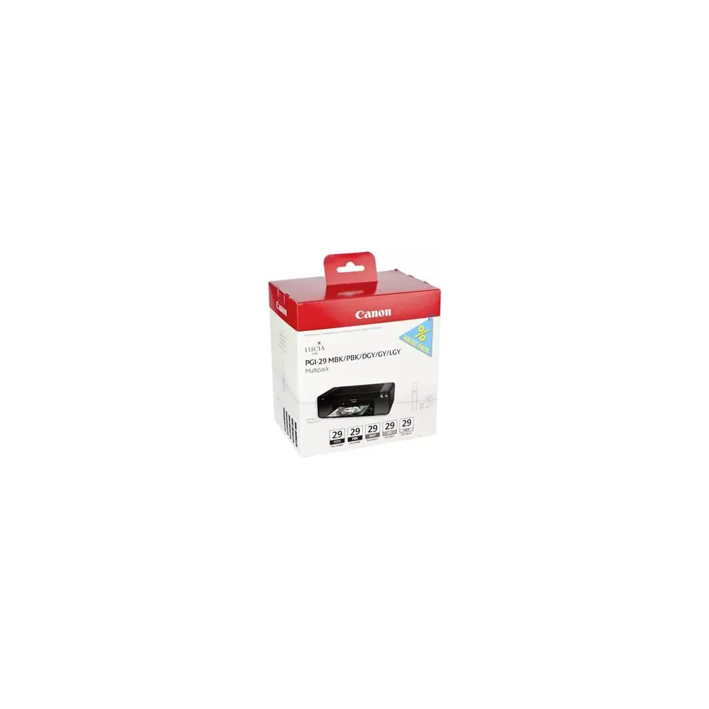 Obrázek produktu Canon PGI-29 MBK/PBK/DGY/GY/LGY/CO Multi pack
