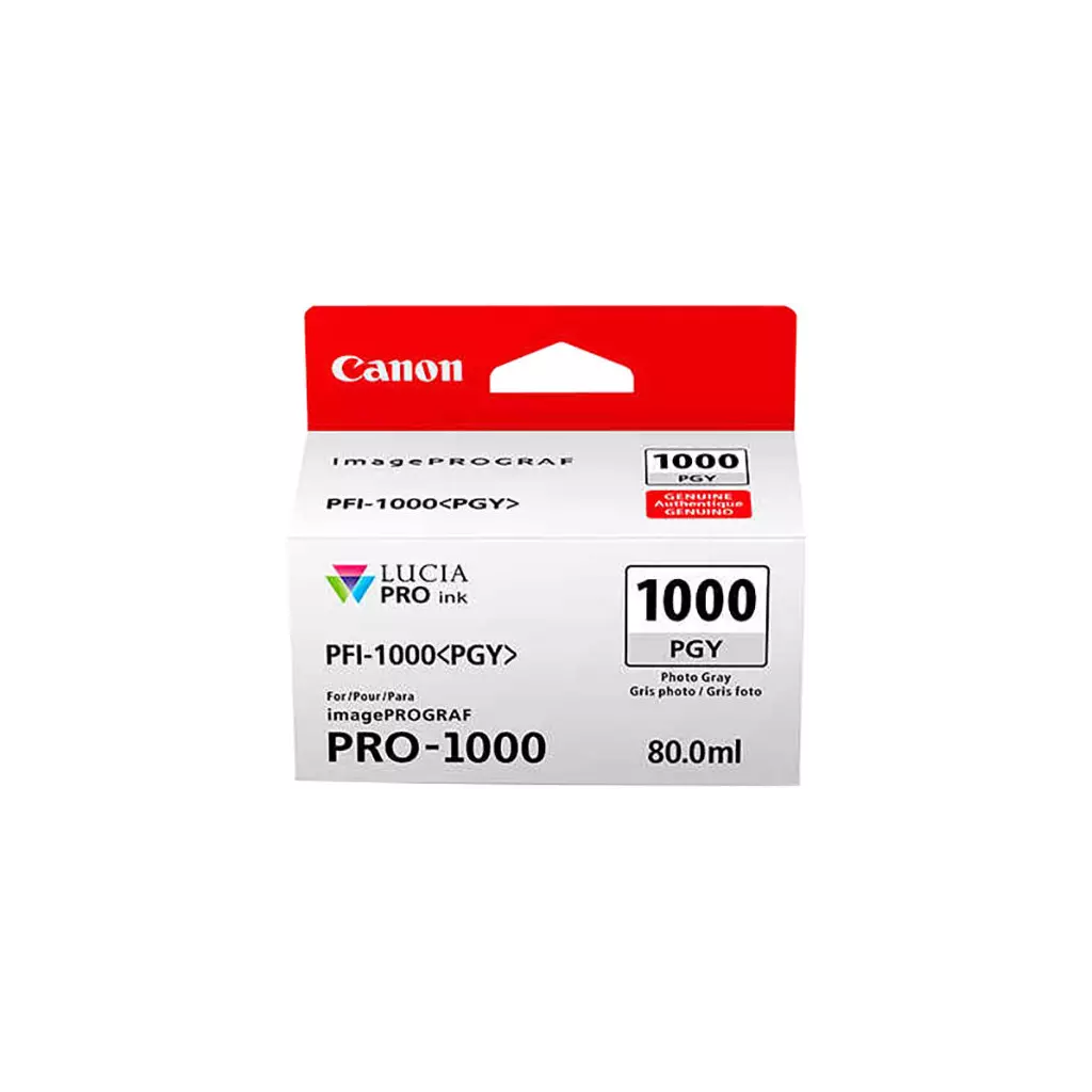 Obrázek produktu Canon PFI-1000 PGY, photo šedý