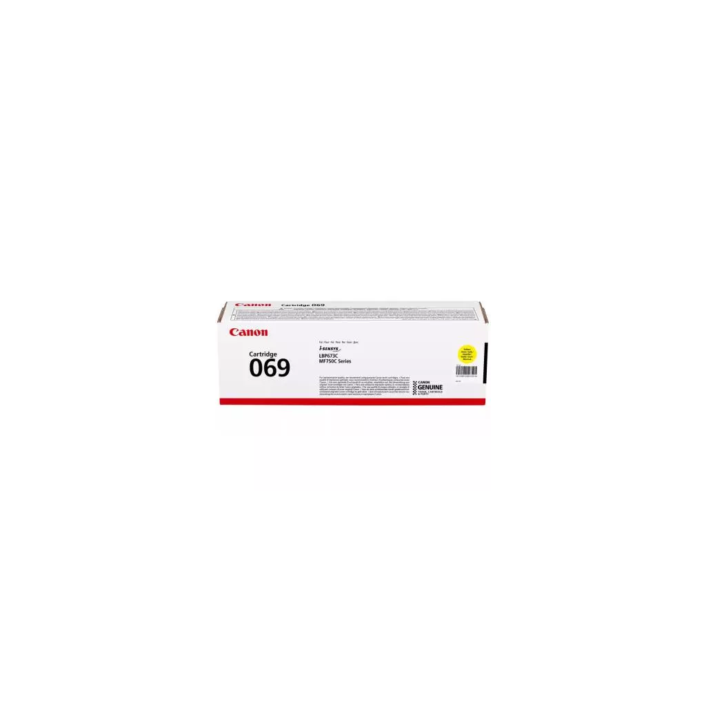Obrázek produktu Canon CLBP Cartridge 069 Y