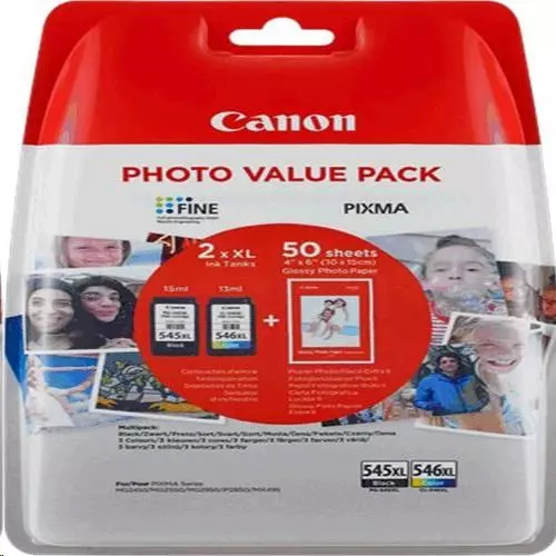 obrázek produktu Canon PG-545XL/CL-546XL PHOTO VALUE SEC
