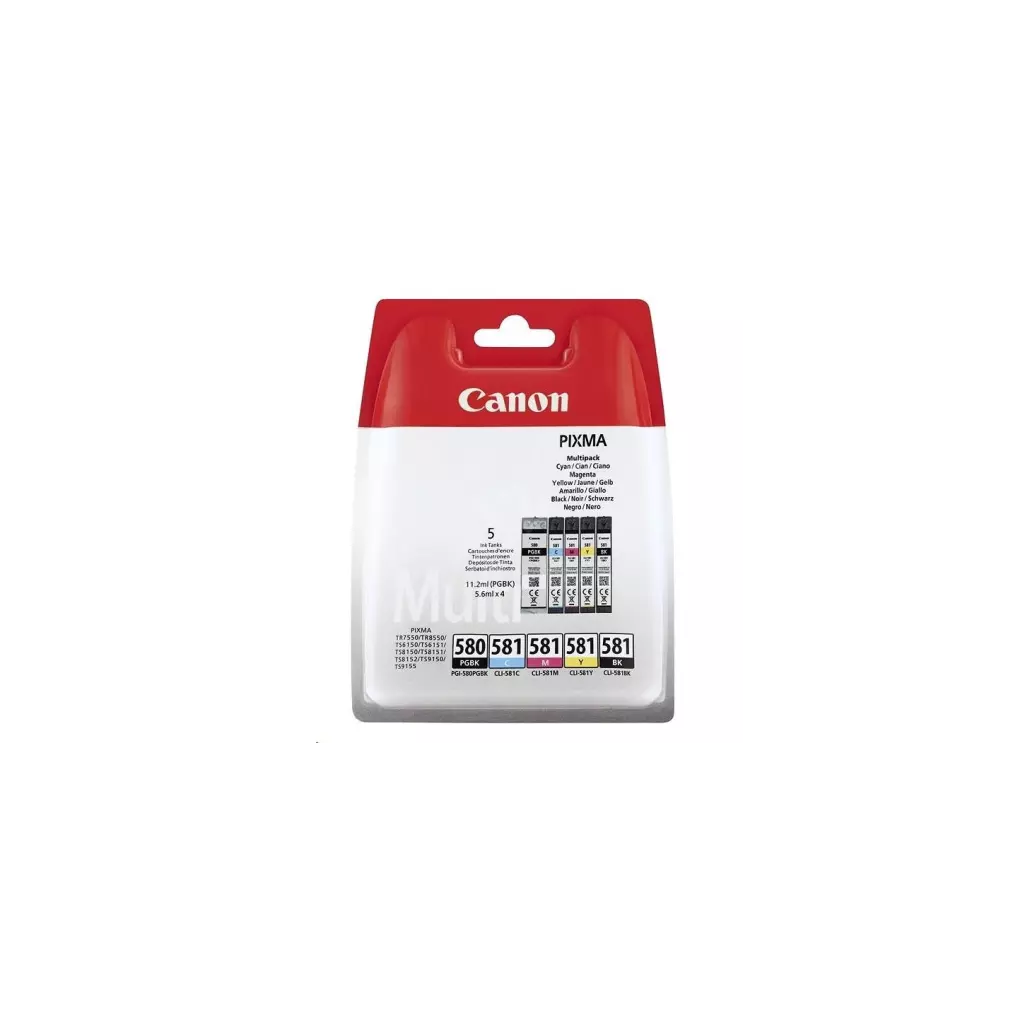 Obrázek produktu Canon PGI-580/CLI-581 PGBK/C/M/Y/BK MULTI