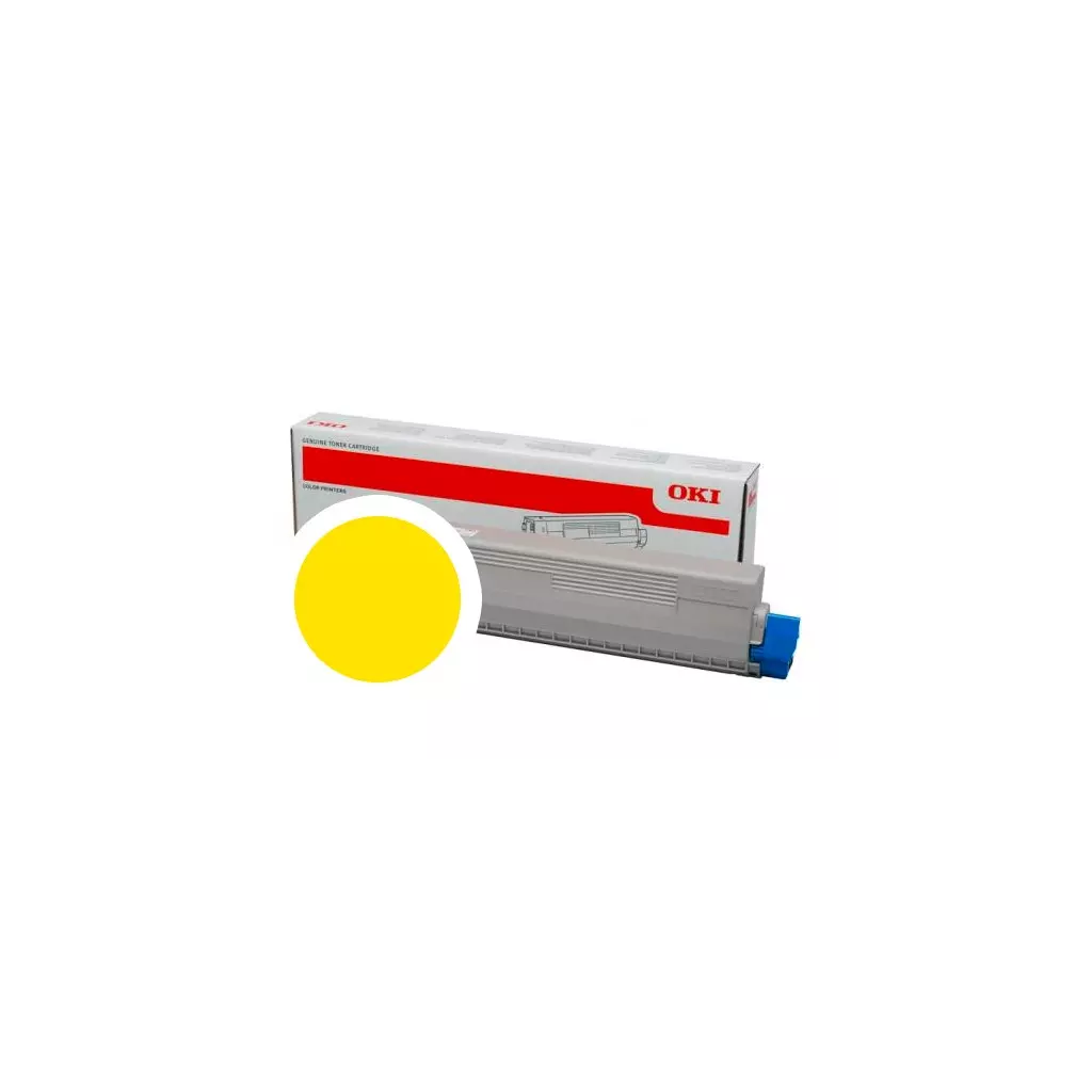 Obrázek produktu OKI žlutý toner do C824/C834/C844 (5 000 stran)