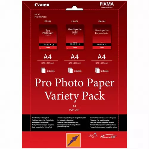 obrázek produktu Canon PVP-201 PRO, A4 fotopapír Variety Pack
