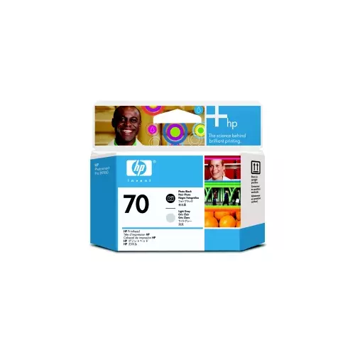 obrázek produktu HP no 70 foto černá a sv. šedá tisk hlava, C9407A