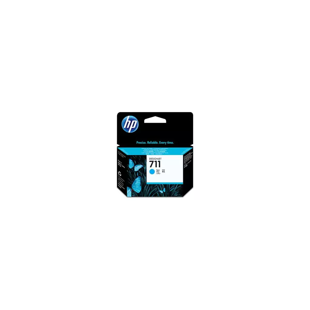 Obrázek produktu HP no 711 - azurová inkoustová kazeta, CZ130A