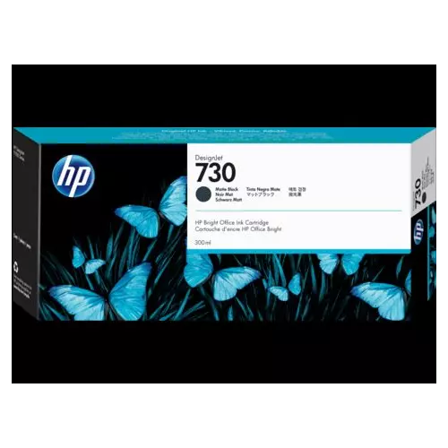 obrázek produktu HP 730 300-ml Matte Black Ink Crtg 