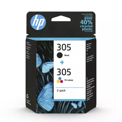obrázek produktu HP 305, sada B+CMY inkoustová kazeta, 6ZD17AE