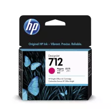 obrázek produktu HP 712 Inkoustová náplň purpurová (29ml), 3ED68A