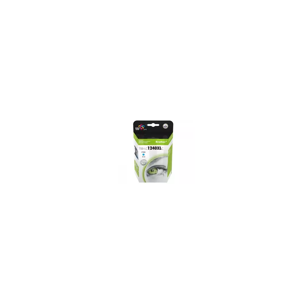 Obrázek produktu Ink. kazeta TB kompat. s Brother LC1240C 100% new