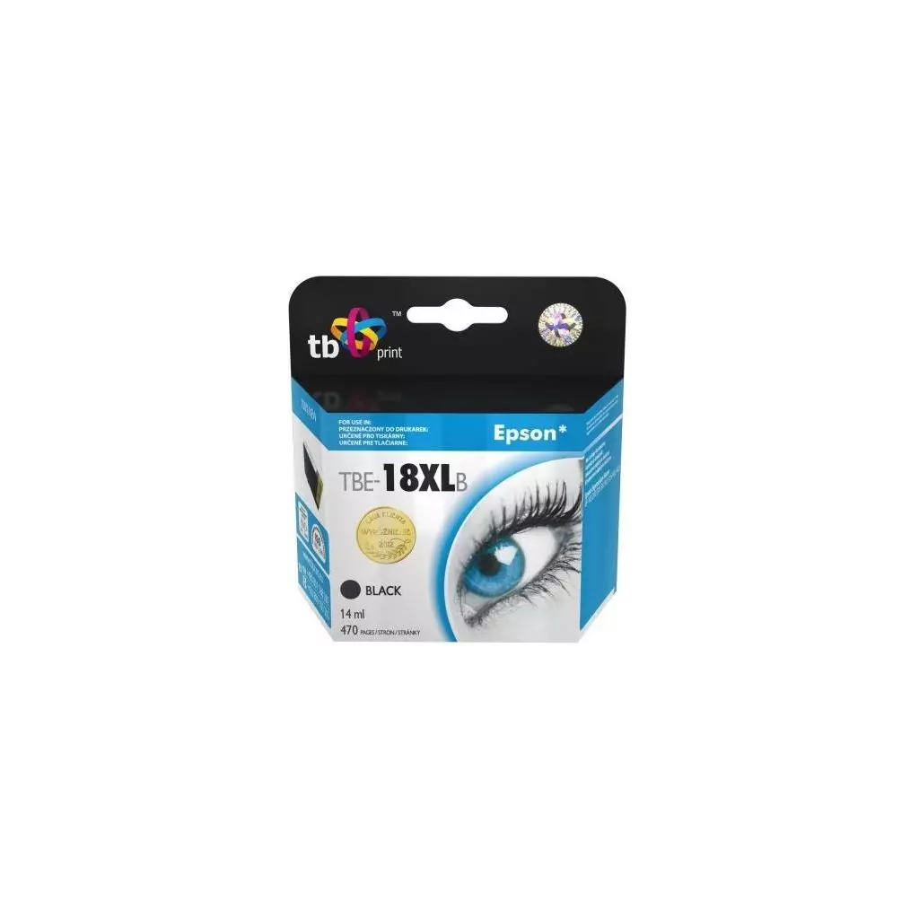 Obrázek produktu Ink. kazeta TB kompat. s Epson T1811 Bk 100% New