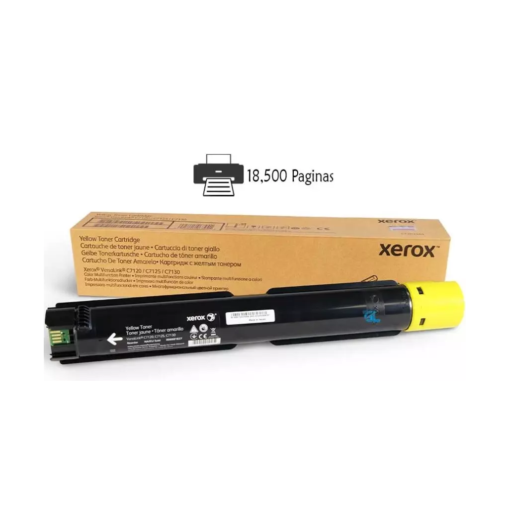 Obrázek produktu Xerox VL C7100 Yellow Toner 18 500 str.