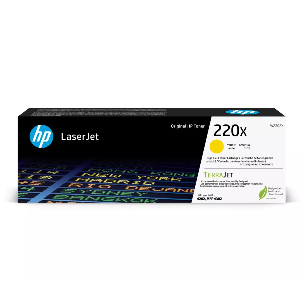Obrázek produktu Xerox HP W2202X, 5.500 pgs, yellow