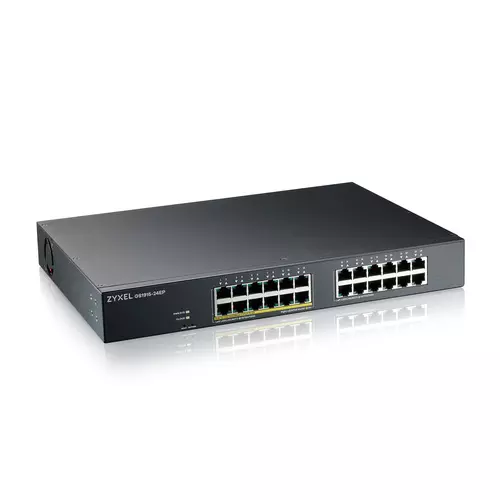 obrázek produktu ZYXEL GS1915-24EP 24GbE Smart hybrid mode Switch