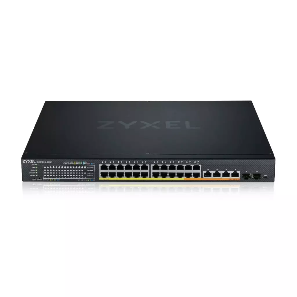 Obrázek produktu ZYXEL XMG1930-30HP 24port,2,5GbE Smart Managed Layer 2 PoE 700W 22xPoE+/8xPoE++ Switch