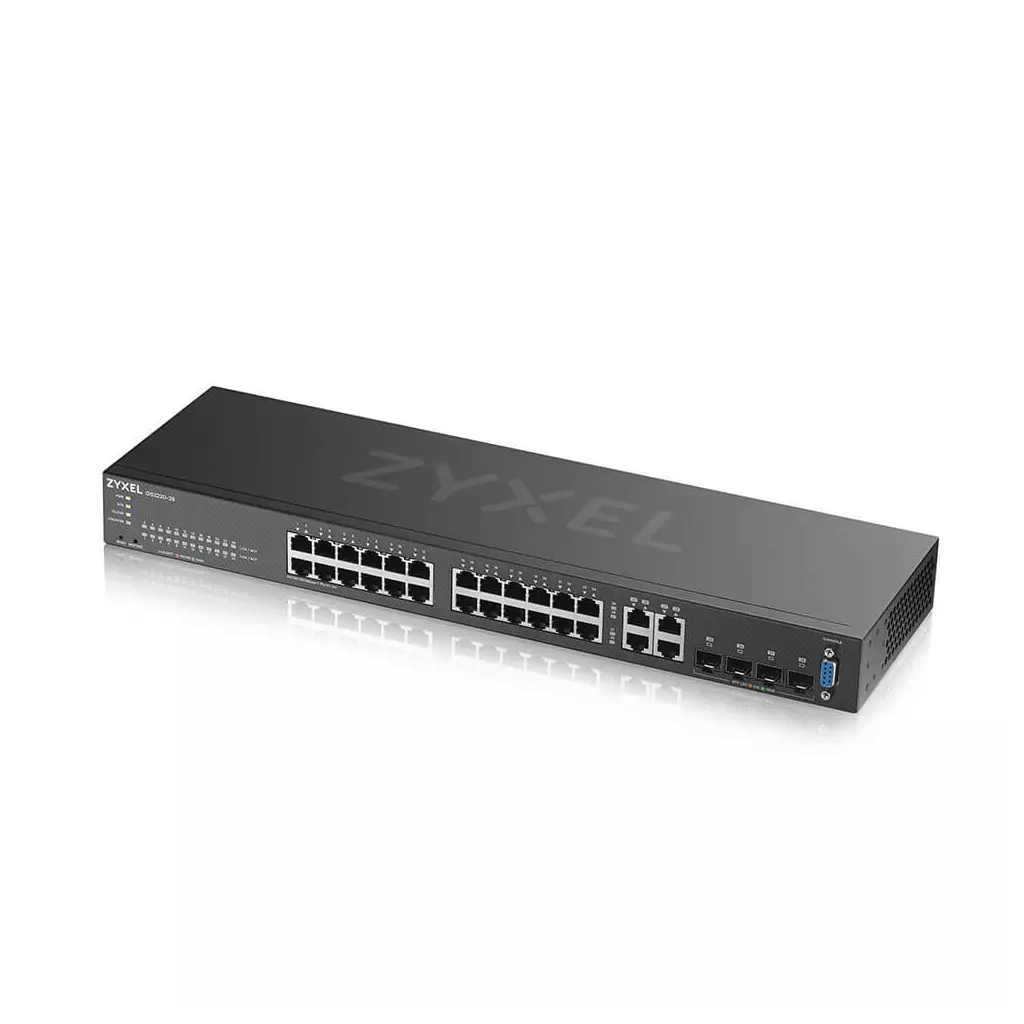 Obrázek produktu ZYXEL GS2220-28,24-port GbE L2 Switch,1 GbE Uplink