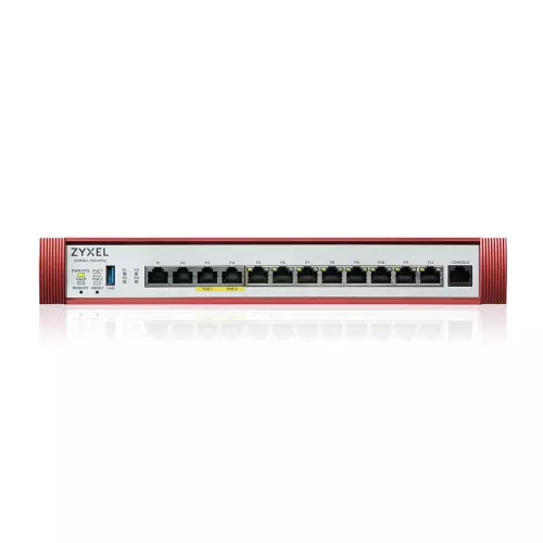 obrázek produktu ZYXEL USG Flex 500H,4*2.5Gig.,8*1G,USB,PoE,1 dev.