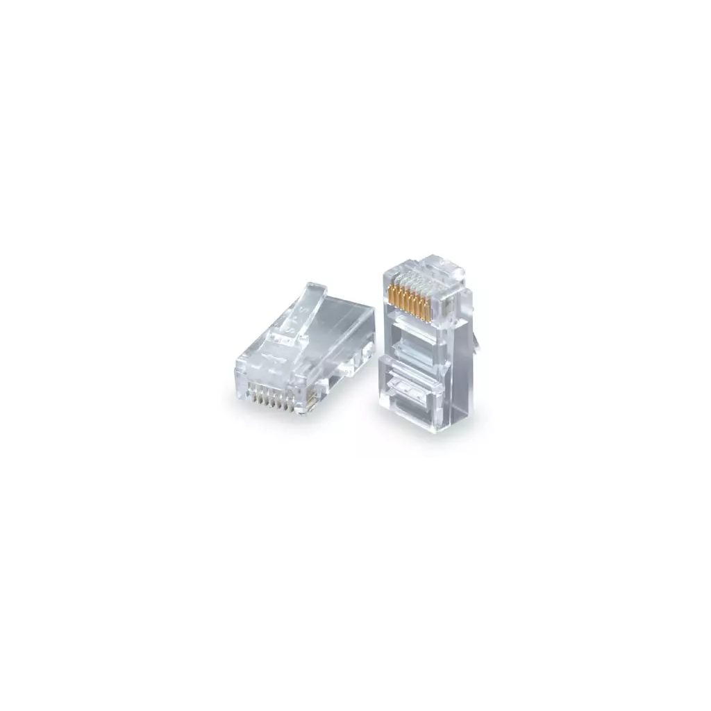 Obrázek produktu Konektor RJ45 CAT5E UTP 8p8c pro drát 100ks bal.