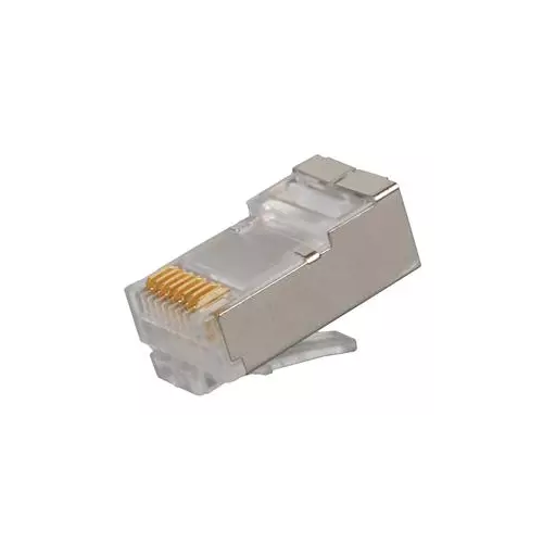 obrázek produktu Konektor RJ45 CAT6 STP 8p8c na drát,100ks