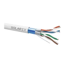 obrázek produktu Instalační kabel Solarix CAT6A FFTP LSOH Dca-s2,d2,a1 500m/cívka SXKD-6A-FFTP-LSOH