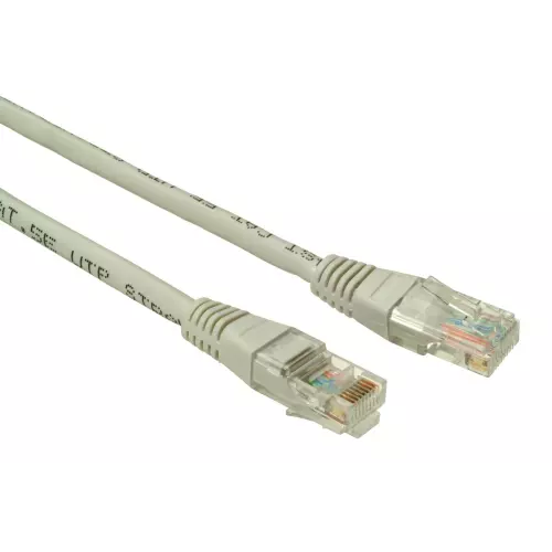 obrázek produktu SOLARIX patch kabel CAT5E UTP PVC 1m šedý non-snag proof