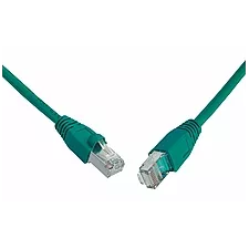 obrázek produktu SOLARIX patch kabel CAT5E SFTP PVC 5m zelený snag-proof