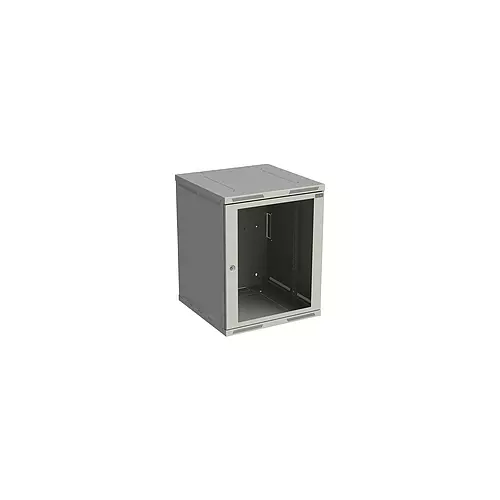obrázek produktu Rack nástěnný Sensa 15U 600mm,dv.sklo, šedý