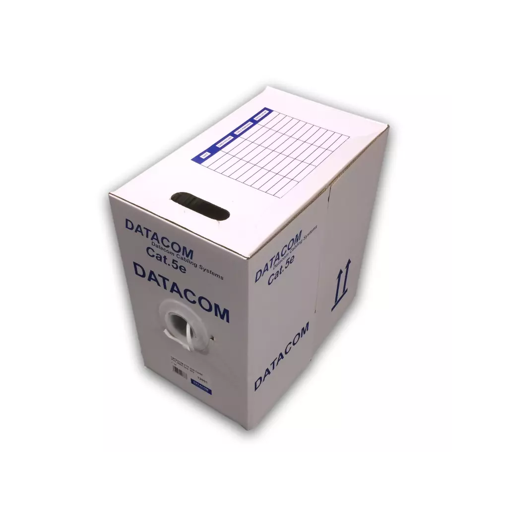 Obrázek produktu DATACOM FTP drát CAT5E PVC,Eca 305m bílý