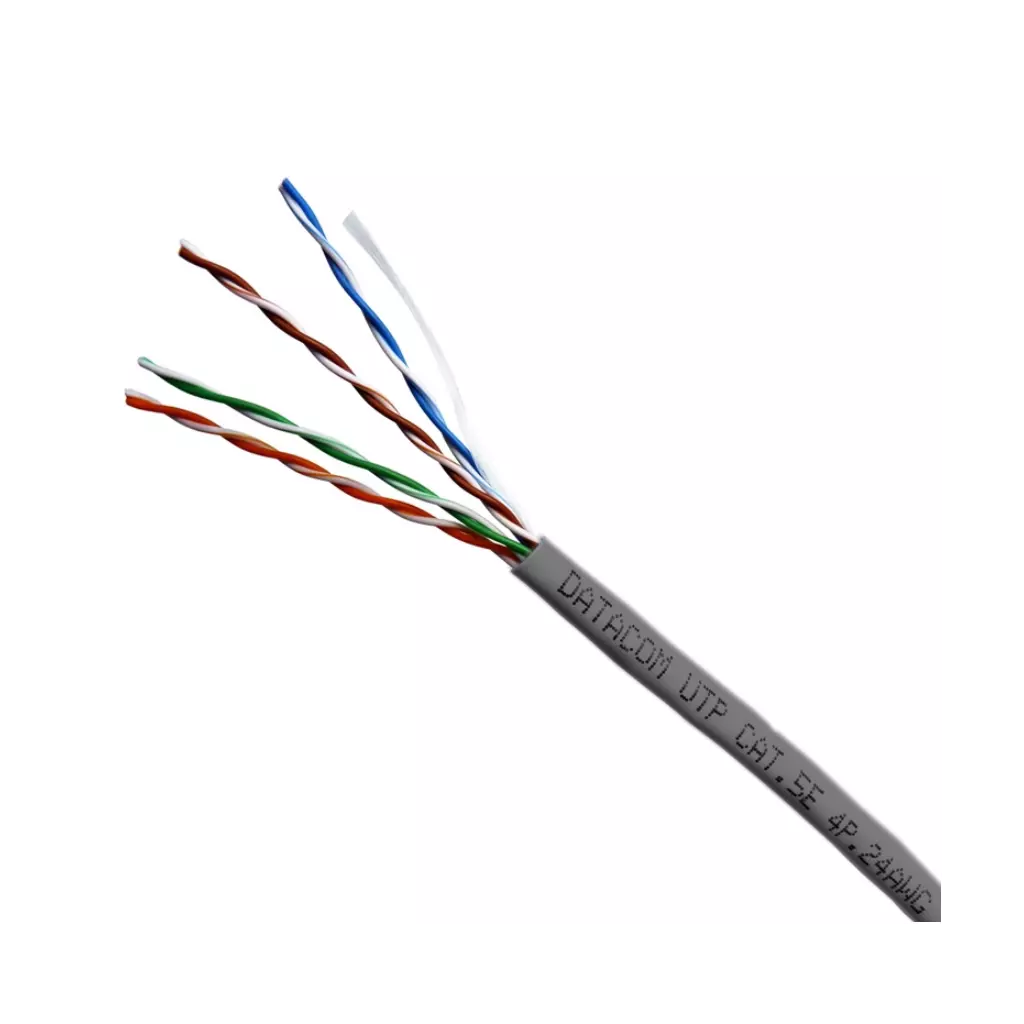 Obrázek produktu DATACOM  UTP flex,Cat5e PVC,šedý,100m,lanko