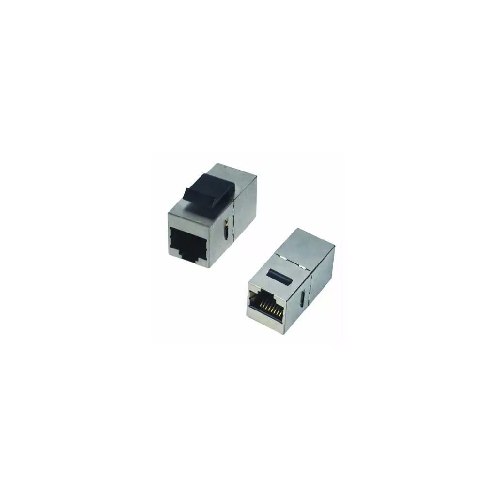 Obrázek produktu DATACOM Spojka panel STP 2 x RJ45 (8p8c) Cat6,přímá,plast
