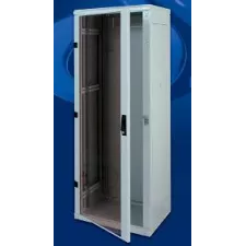 obrázek produktu Stojanový rozvaděč 15U (š)600x(h)600, skleněné dveře