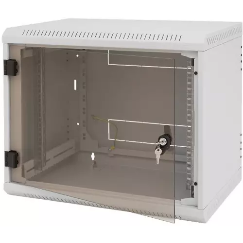 obrázek produktu Nástěnný rozvaděč jednodílný 9U (š)600x(h)595