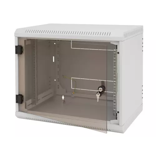 obrázek produktu Nástěnný rozvaděč jednodílný 15U (š)600x(h)595