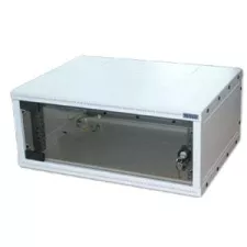 obrázek produktu 19\"rozvaděč jednodílný 6U/400mm FLAT-PACK skl.dv.