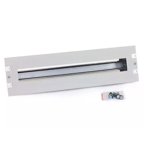 obrázek produktu 19" instalační panel s DIN lištou 3U šedá